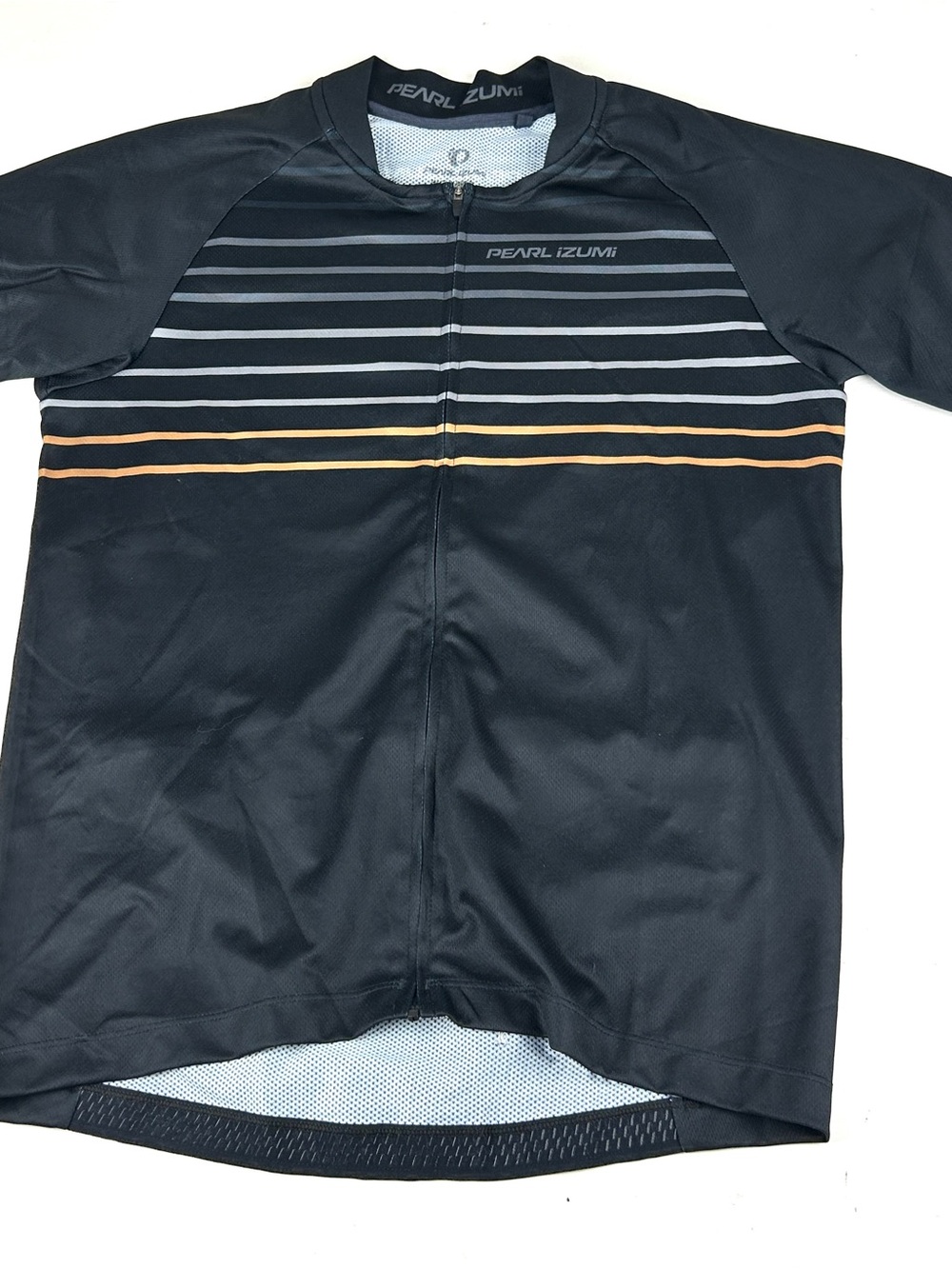 Pearl Izumi Cycling Jersey Men's Medium Full Zip Pockets Moisture Wicking